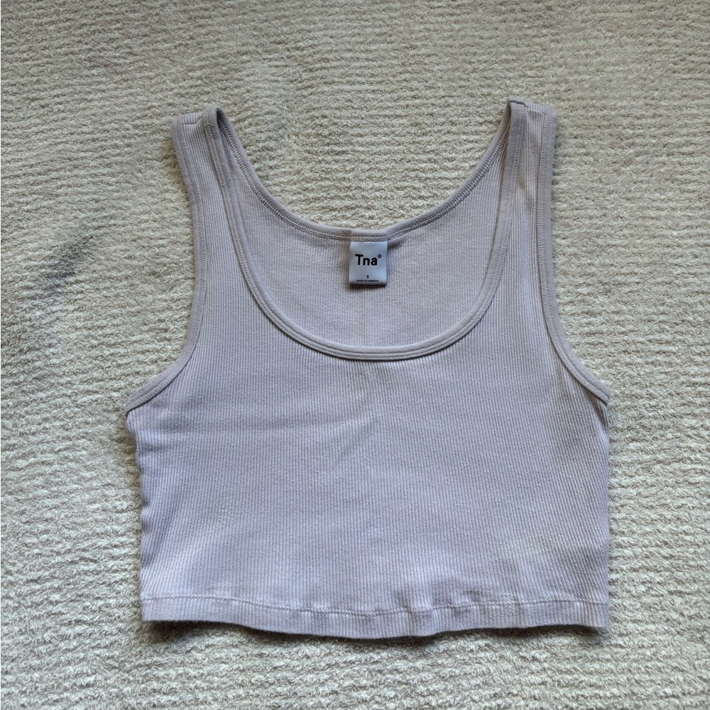 Aritzia TNA light purple tank top